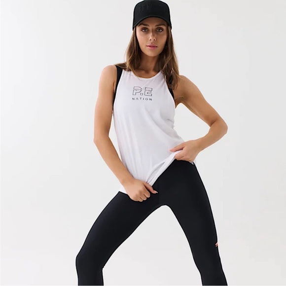 P.E Nation PE NATION - ENDURANCE TANK (WHITE) - Picture 1 of 9